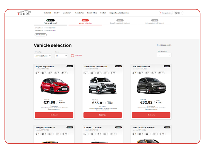 Web Design | Car Rental | Online Payments | Umbraco CMS